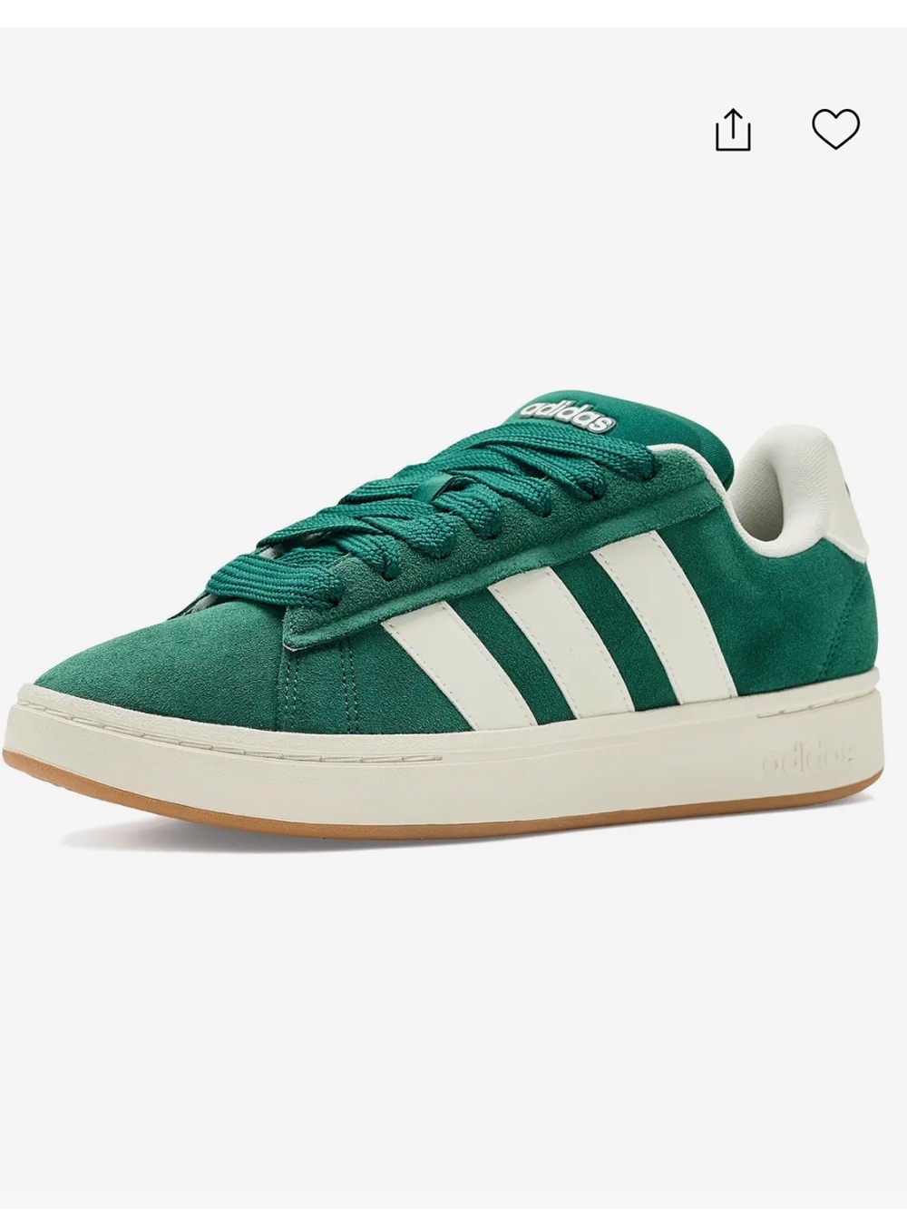 adidas grand court alpha in emerald green!